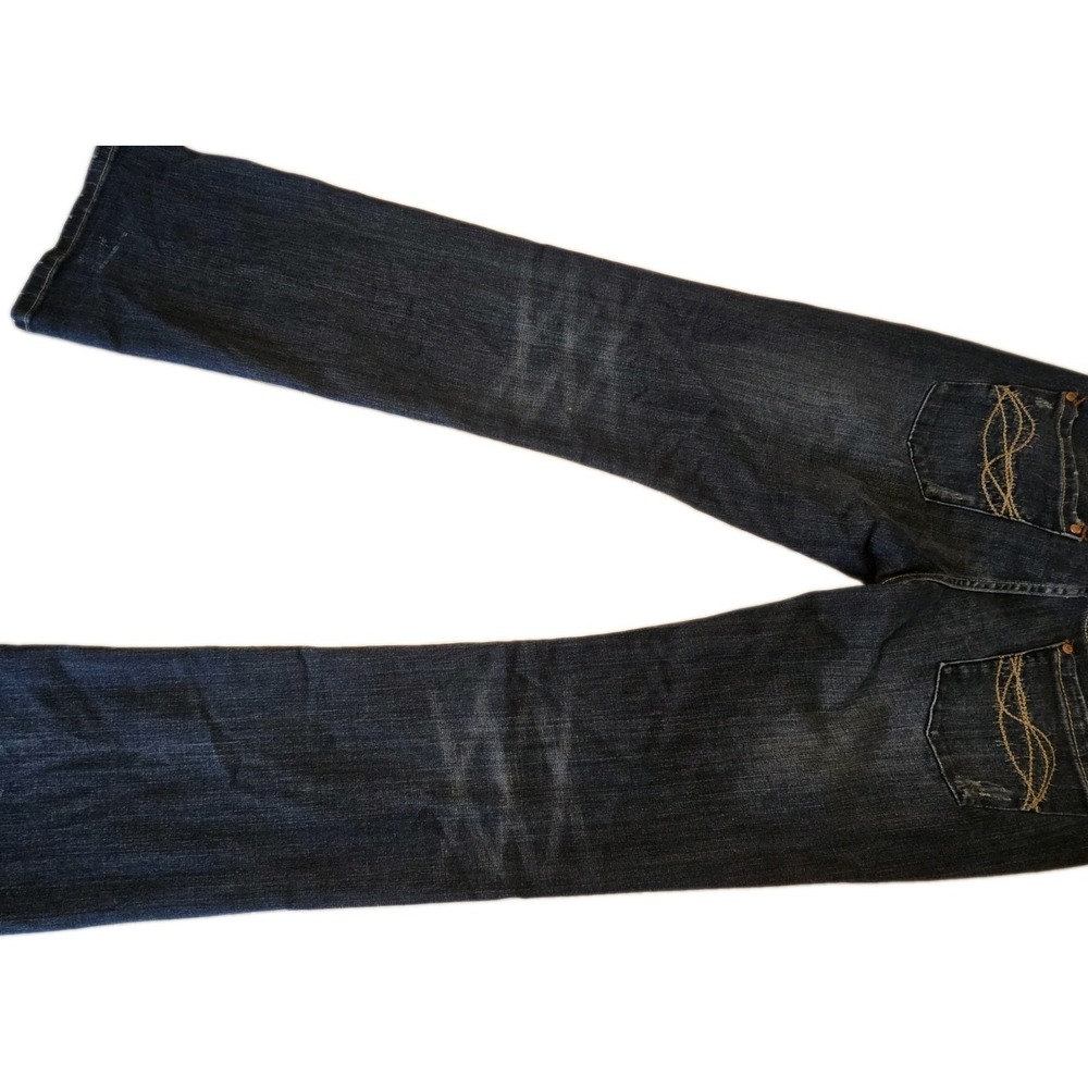 Cowgirl Tuff Co. Womens Jeans WILD THING Barbed Wire Bootcut Tag Sz 29 *(32x35) - Picture 13 of 16